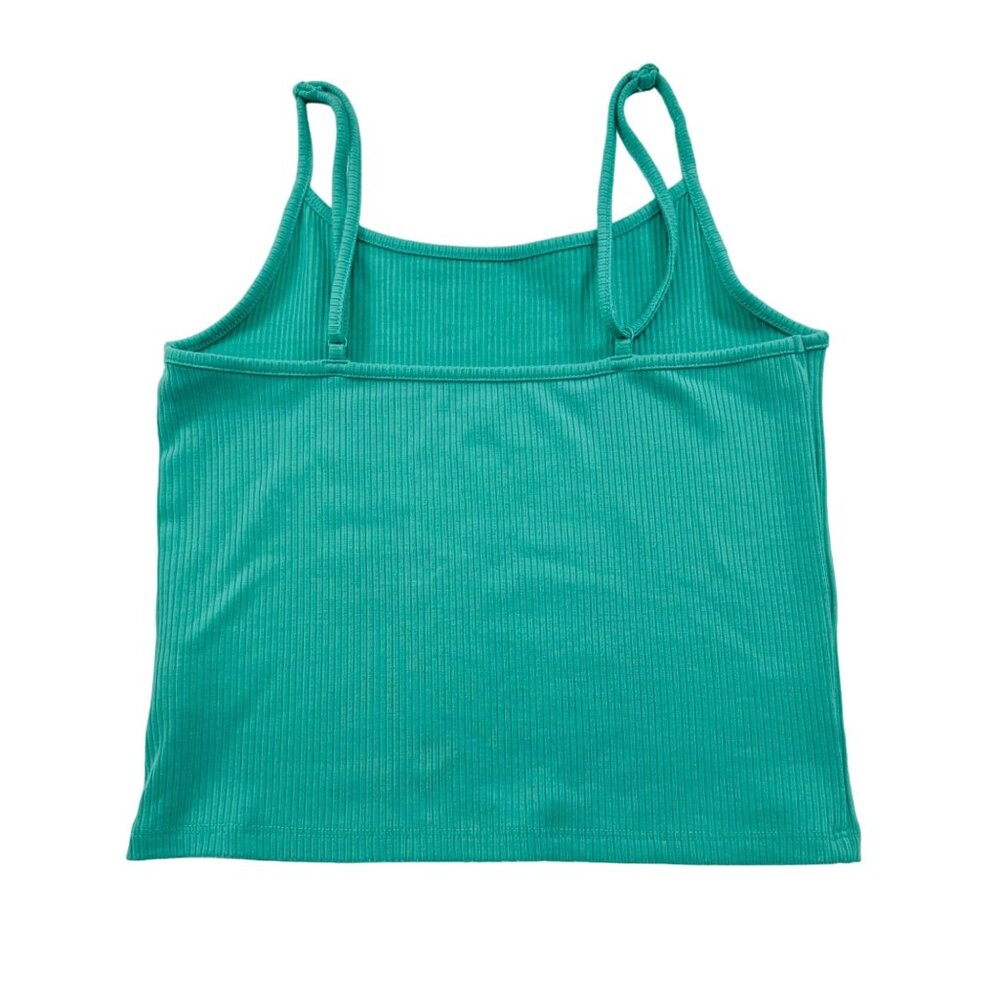 American Eagle - Cute Crop Top - Teal - S - Picture 2 of 4